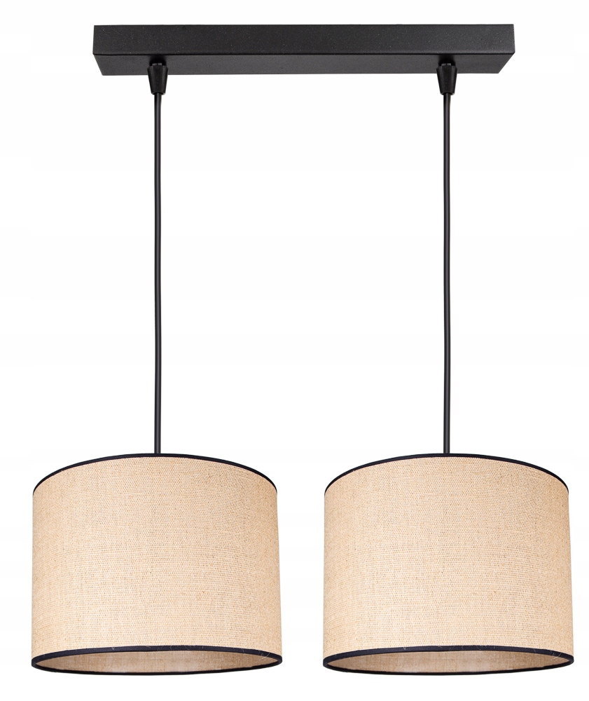 

Lampa Wisząca Sufitowa Żyrandol Abażur Boho Juta