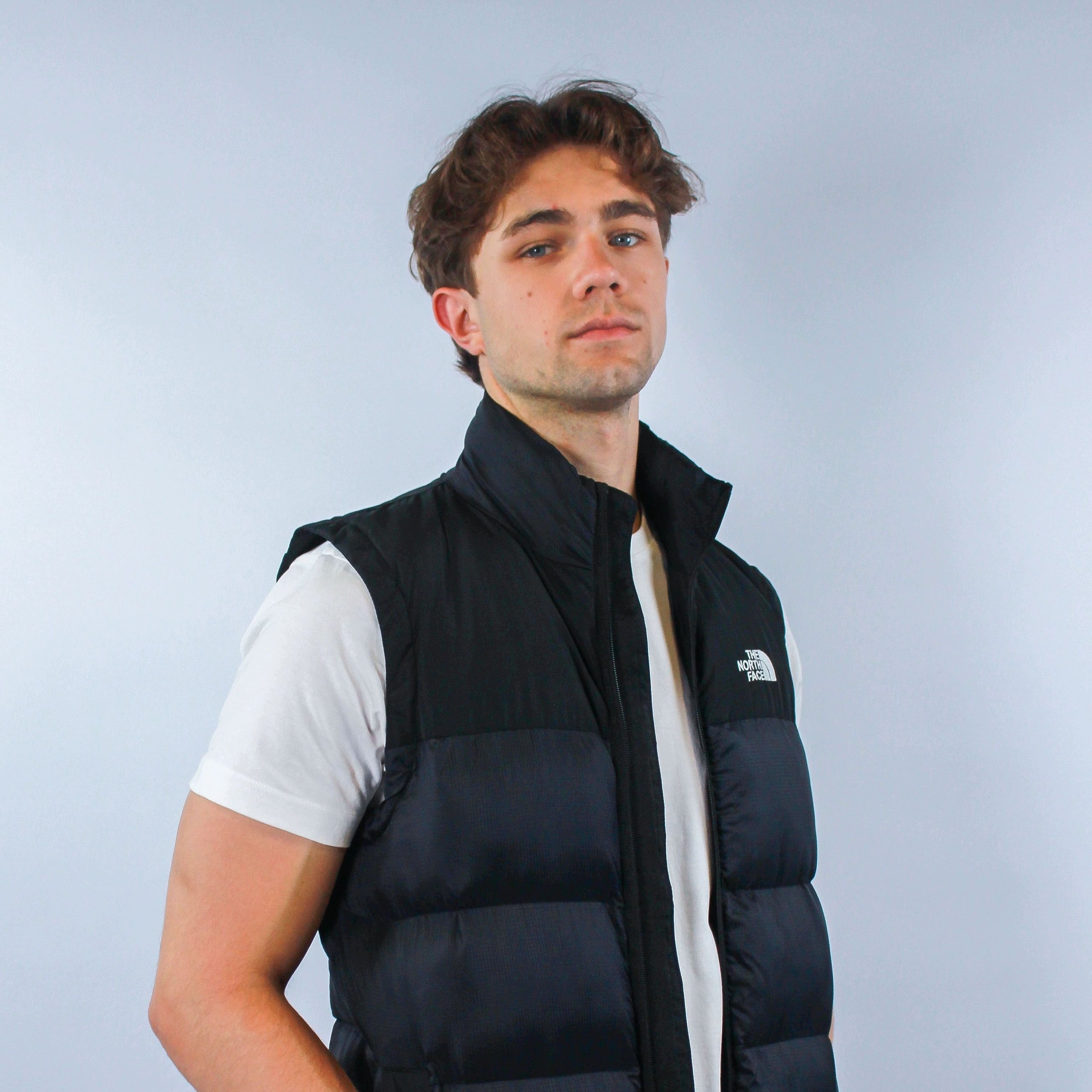 The North Face Pánská péřová vesta černá velikost XL