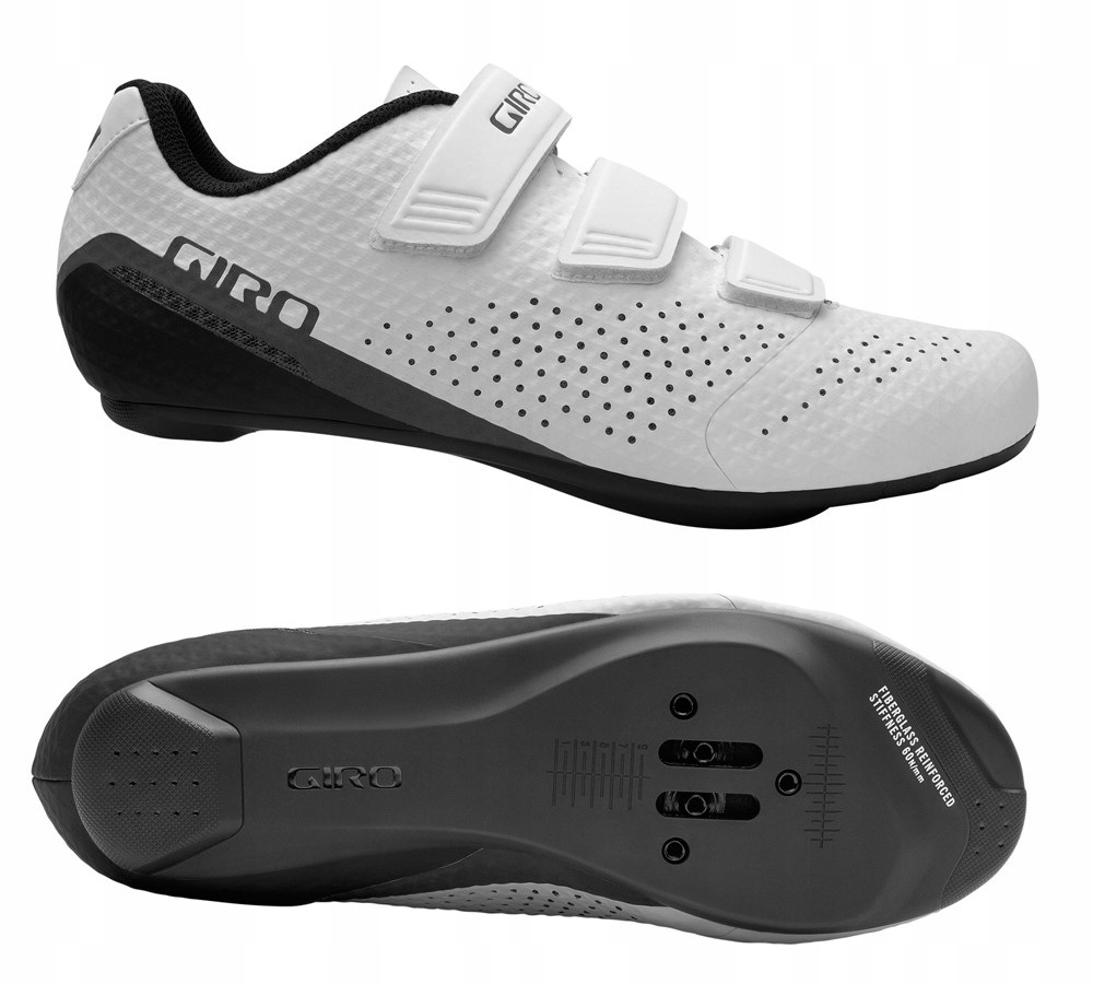 Buty rowerowe szosowe Spd męskie Giro Stylus white 45 (29)