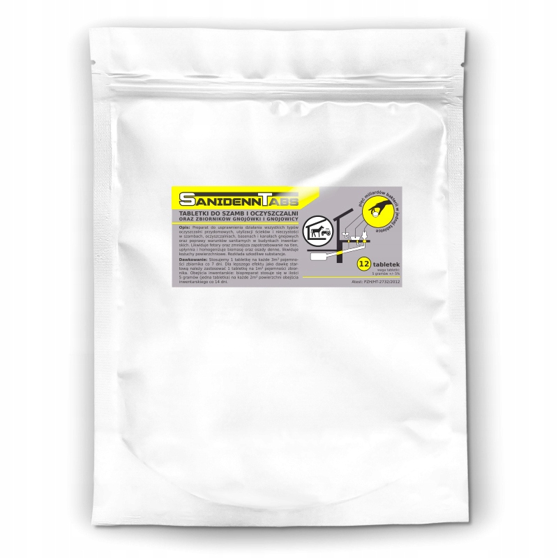 

Sanidenn 12 Tabletki Do Szamba Bio Oczyszczalni