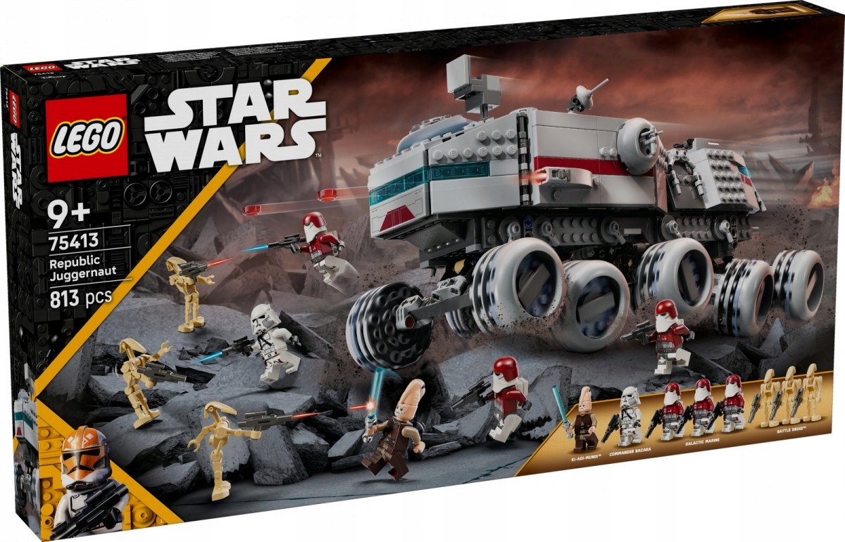 Lego Stavebnice Star Wars 75413 Tank republiky Juggernaut