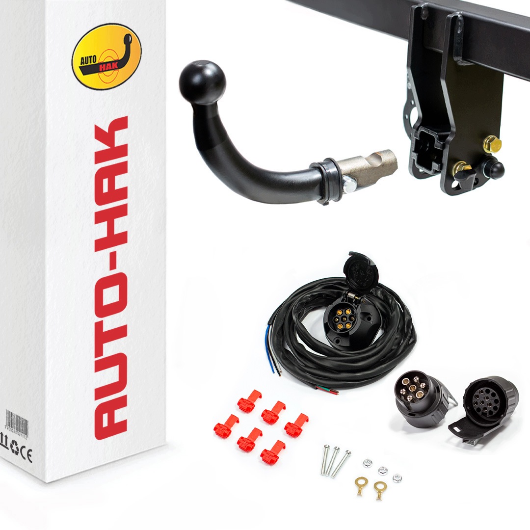 hak holowniczy Wypinany Toyota Avensis II 2003-2008 +wiazka+ Adapter