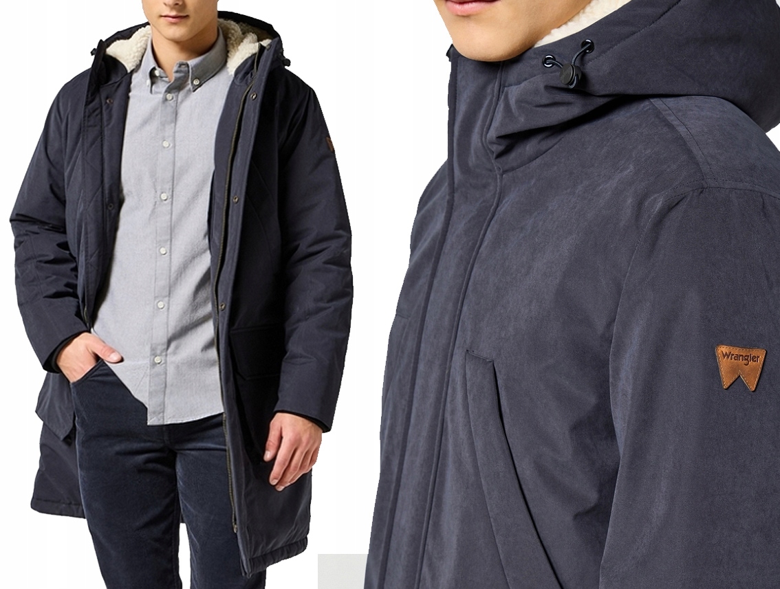 Wrangler teplá zimní bunda Midlong Jacket parka XXL