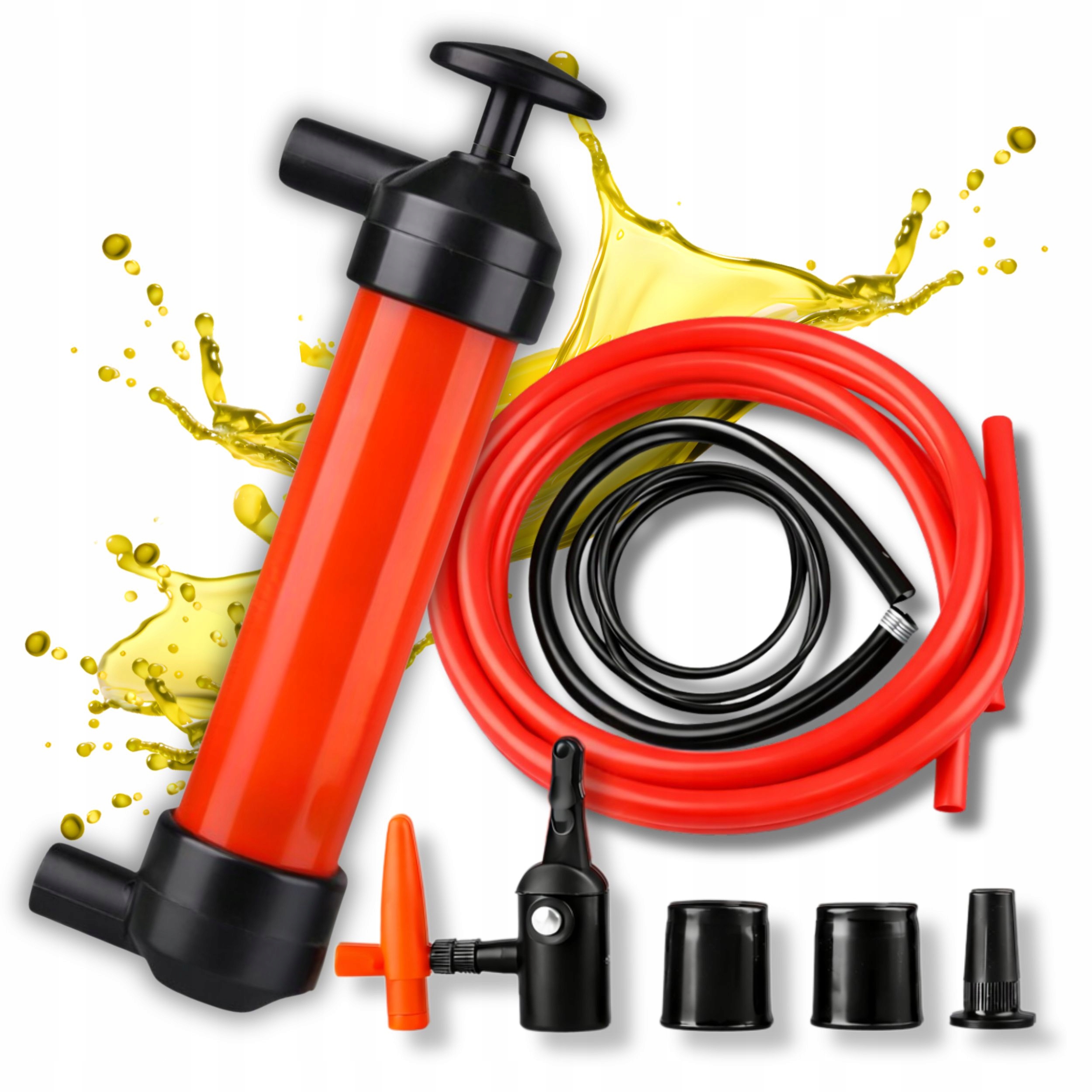 POMPKA POMPA SSĄCA DO SPUSZCZANIA WYMIANY PŁYNÓW OLEJU PALIWA CIECZY