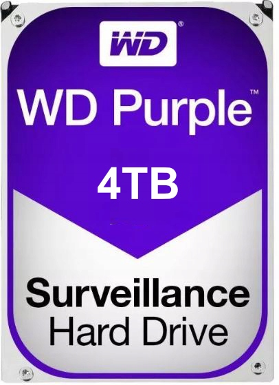 

Dysk twardy 4TB do pracy ciągłej 24/7 Wd Purple