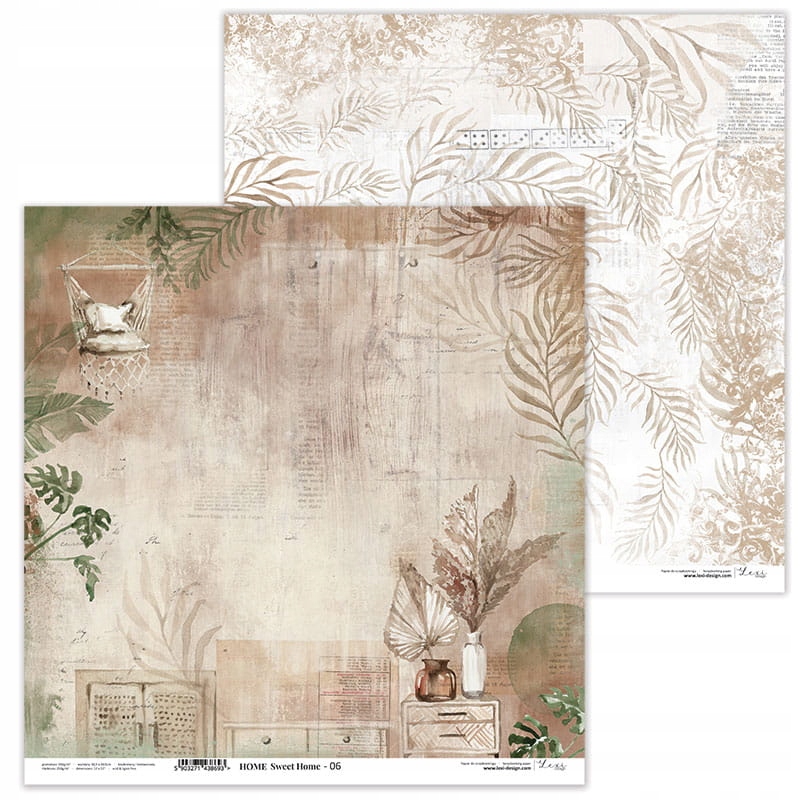 Home sweet Home06-pap-30,5cm x 30,5cm- Lexi Design