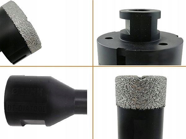 KORONKA FREZ OTWORNICA DIAMENTOWA GRESU M14 14mm Marka Falon-Tech