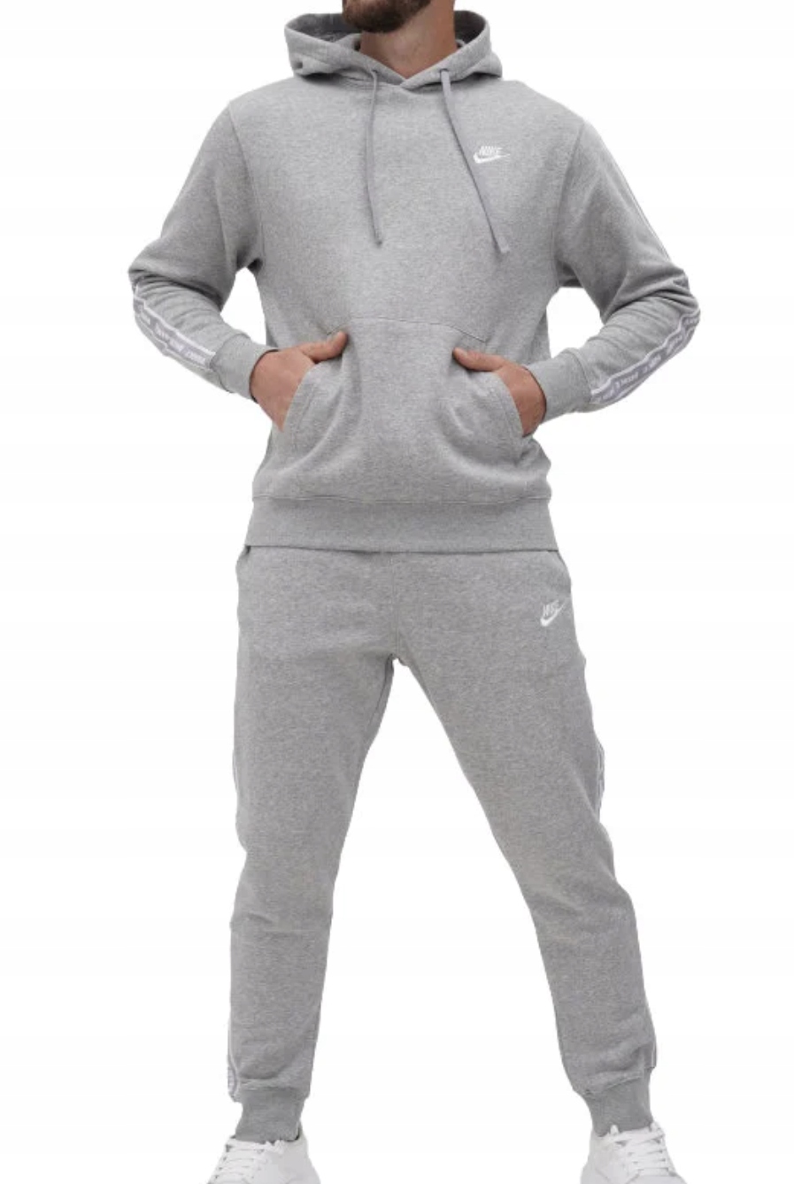 Nike tepláková souprava mikina kalhoty FB7296-063 šedá Vel M