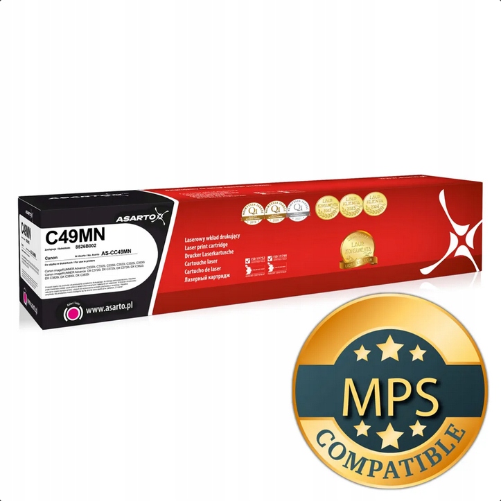 Toner Asarto do Canon C-EXV49M 8526B002 19000 str. magenta