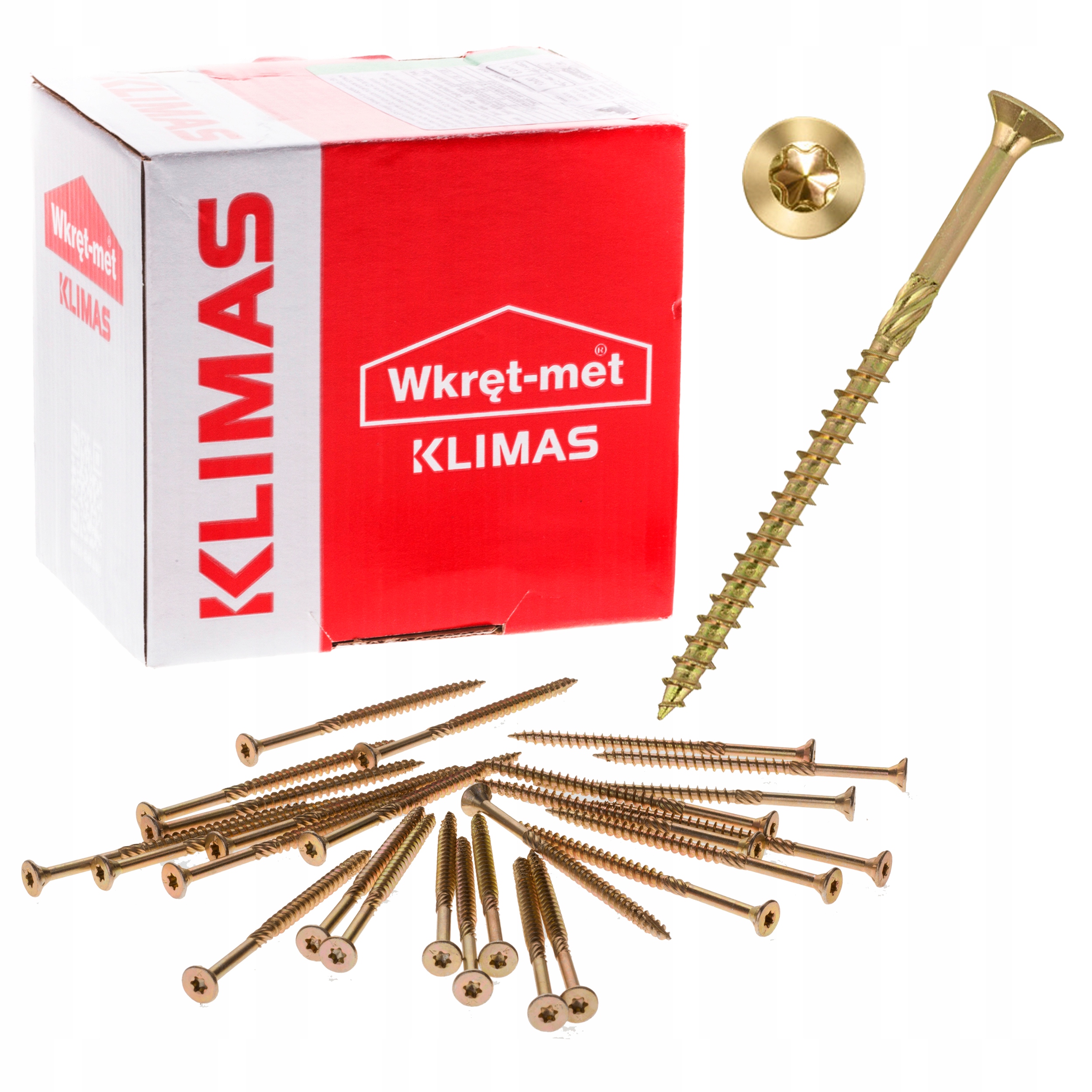 

Wkręty Ciesielskie 5x40 Torx Łeb Stożkowy 500szt