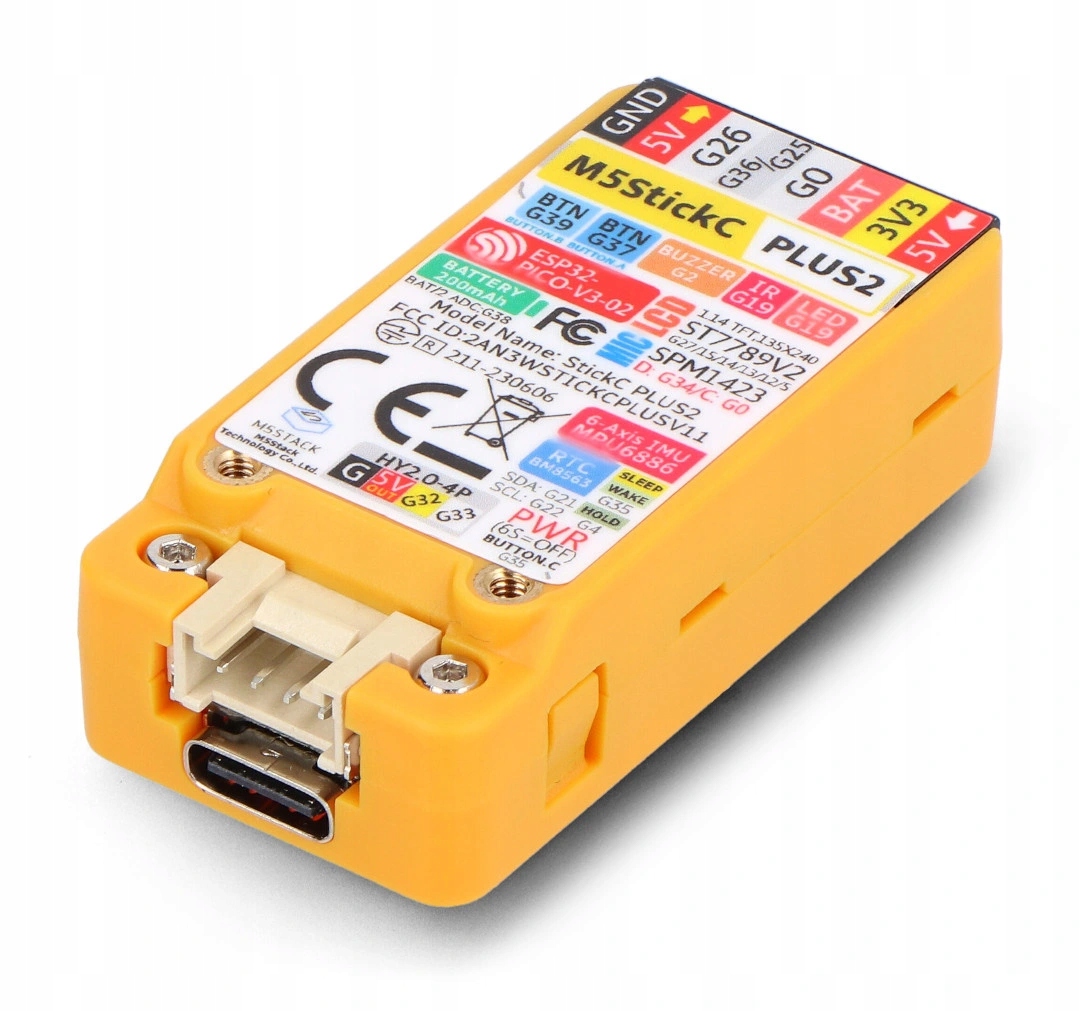 M5StickC Plus2 - moduł deweloperski IoT - ESP32-PICO-V3-02 Model M5StickC Plus