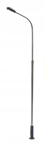 Latarnia lampa peron dworzec ulica 11,5 cm H0 led oświetlenie Barwa Ciepła