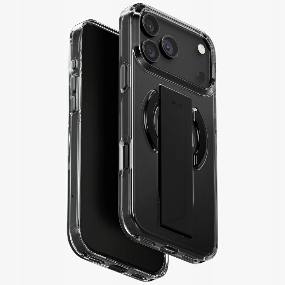 Pouzdro Uniq Heldro Air pro iPhone 17 Pro Max Magclick Charging, černé