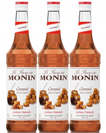 3x Syrop karmelowy karmel Monin Caramel