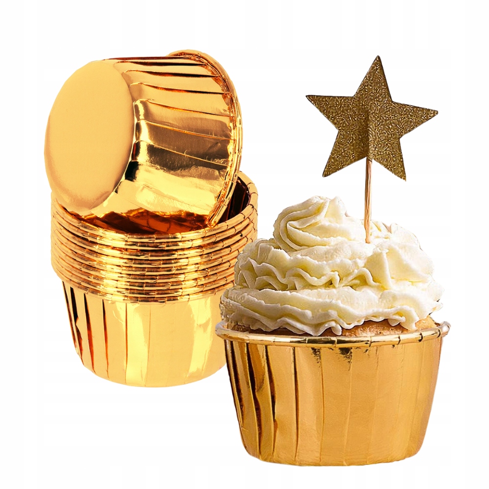 12SZT PAPILOTKI NA MUFFINKI MUFFINEK BABECZKI FORMA FOREMKI PREMIUM