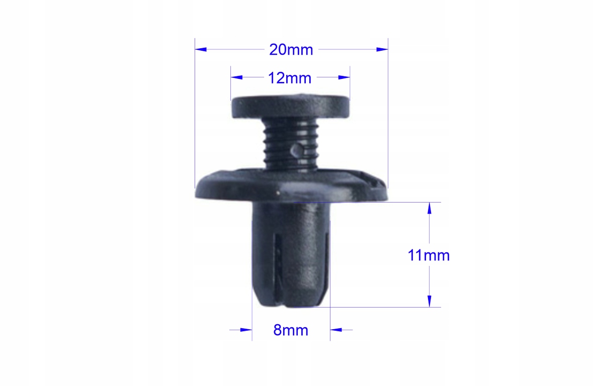 SPINKA KOŁEK OSŁON NADKOLA 8mm HONDA ACCORD CIVIC Producent części Trustom