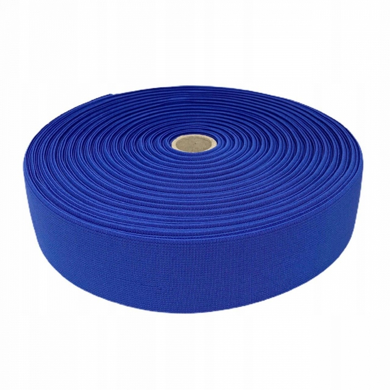 Guma tkaná 50 mm 25 mb modrá