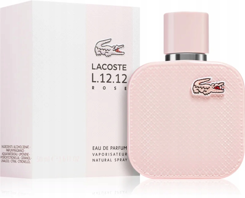 Lacoste L12.12 Rose For Her 50 ml Edp