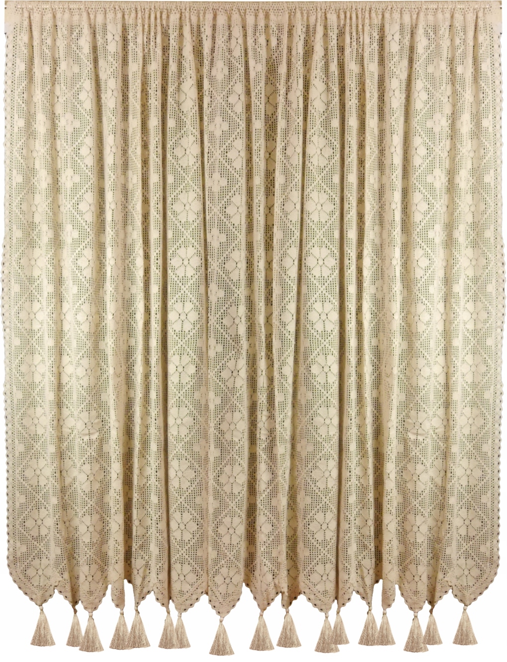 Záclona Záclona Háček 180x140 ecru