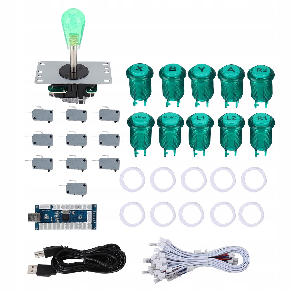 822B Pojedynczy zestaw akcesoriów do joysticka arkadowego DIY do gier BU