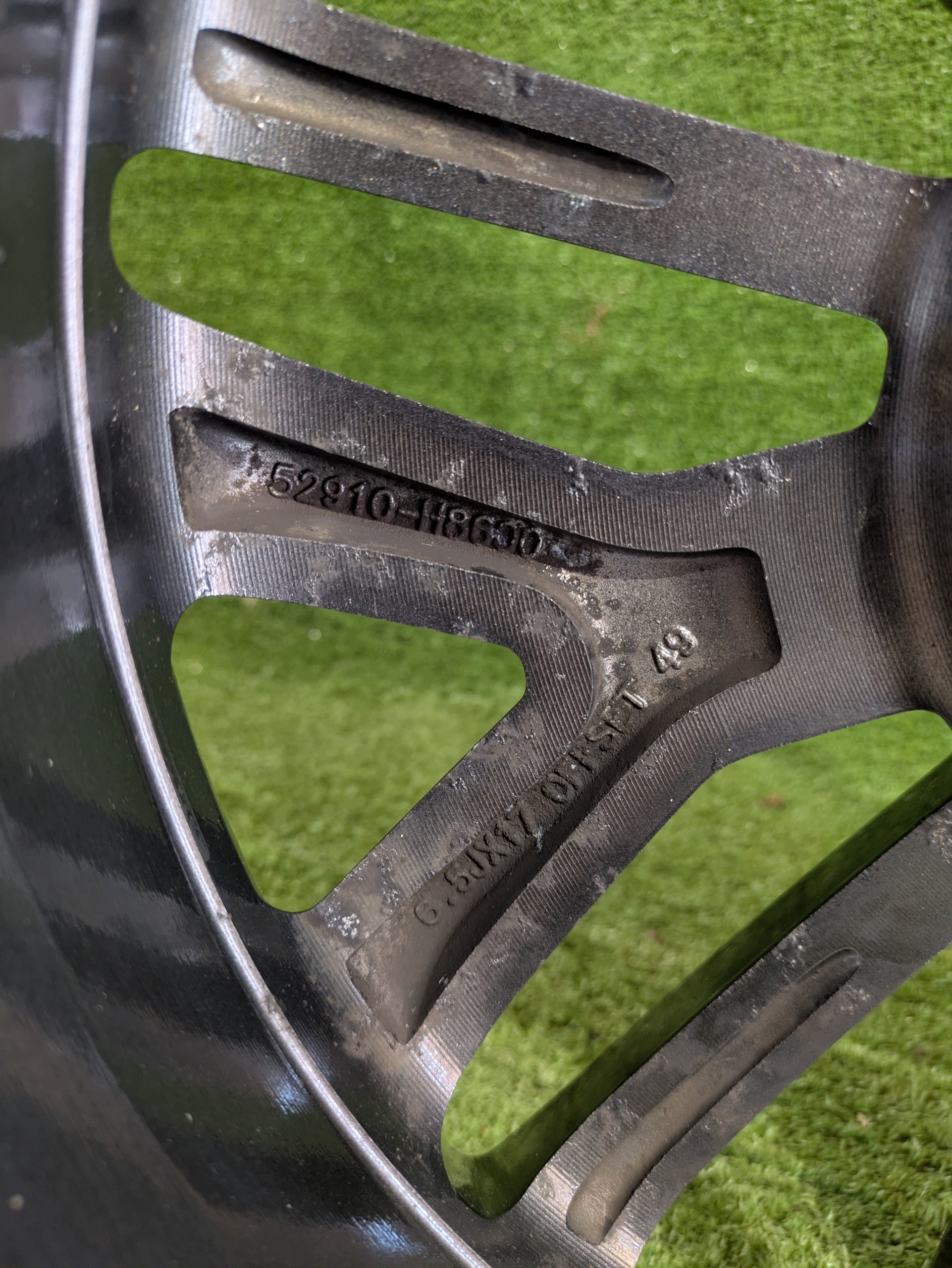 disk hliníkový disk KIA RIO IV 17" x 6.5J ET49 NR.F369