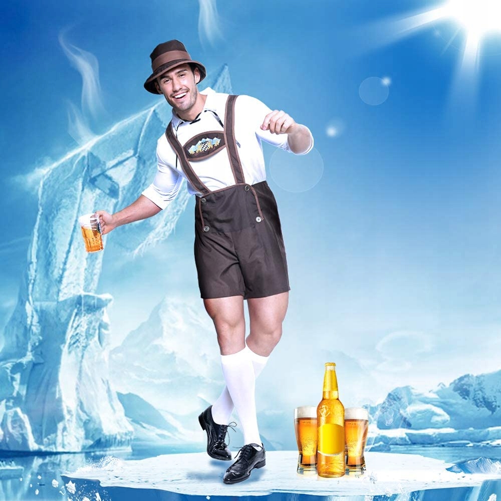MĘSKI KOSTIUM BAWARCZYK OKTOBERFEST PRZEBRANIE Model Kostium karnawał choinka