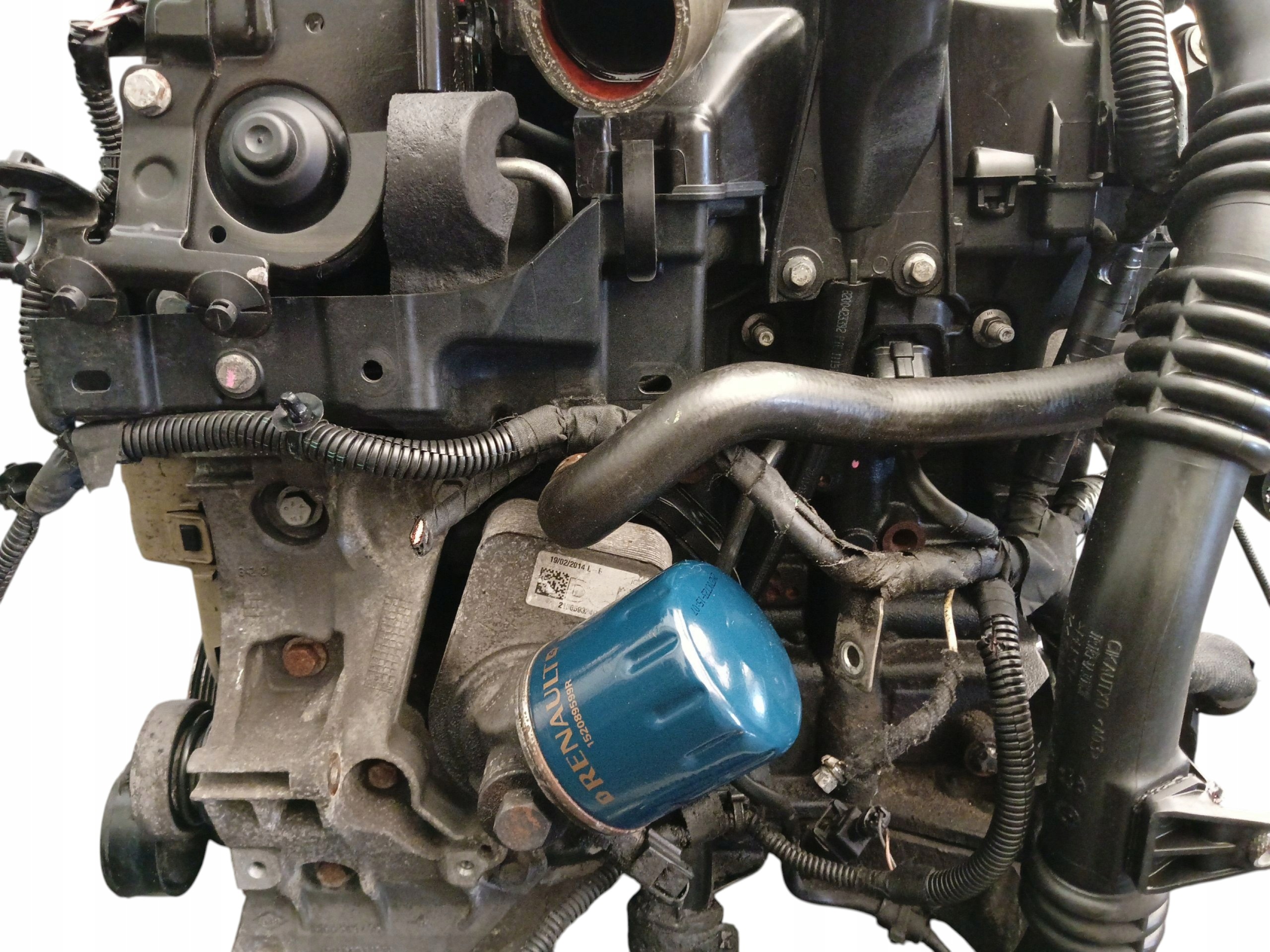 engine complete RENAULT CAPTUR and 1.5 DCI 90KM 66kW K9KB608 226 TYS