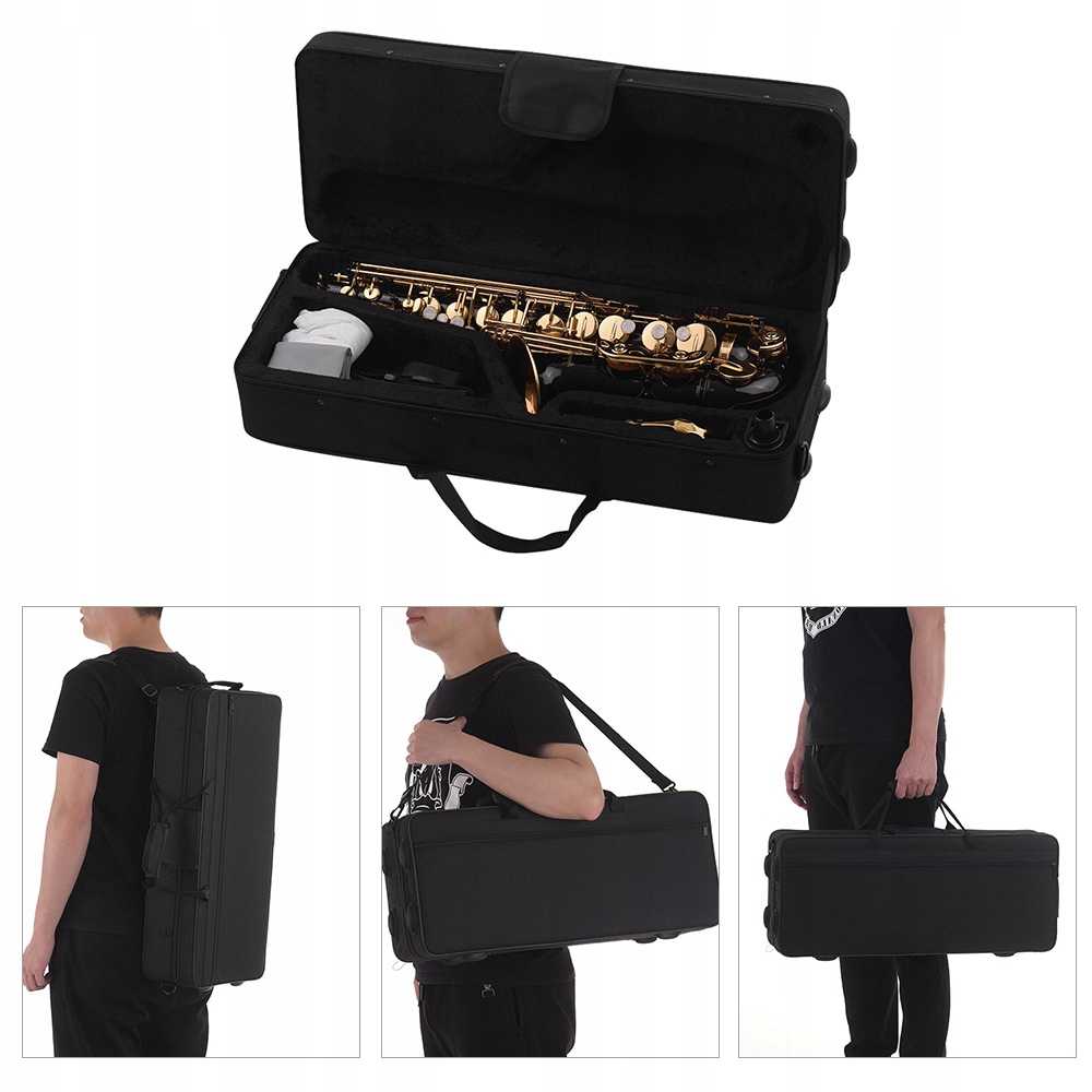 EB Saksofon saksofon saksofonowy mosiądz lakierowany złoto 82Z Typ 4Q