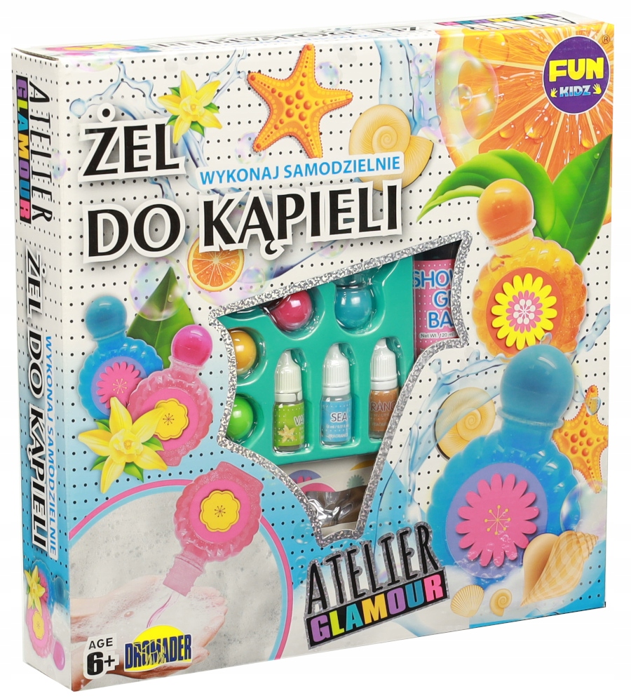 ATELIER GLAMOUR ŻEL DO KĄPIELI ZRÓB SAMODZIELNIE