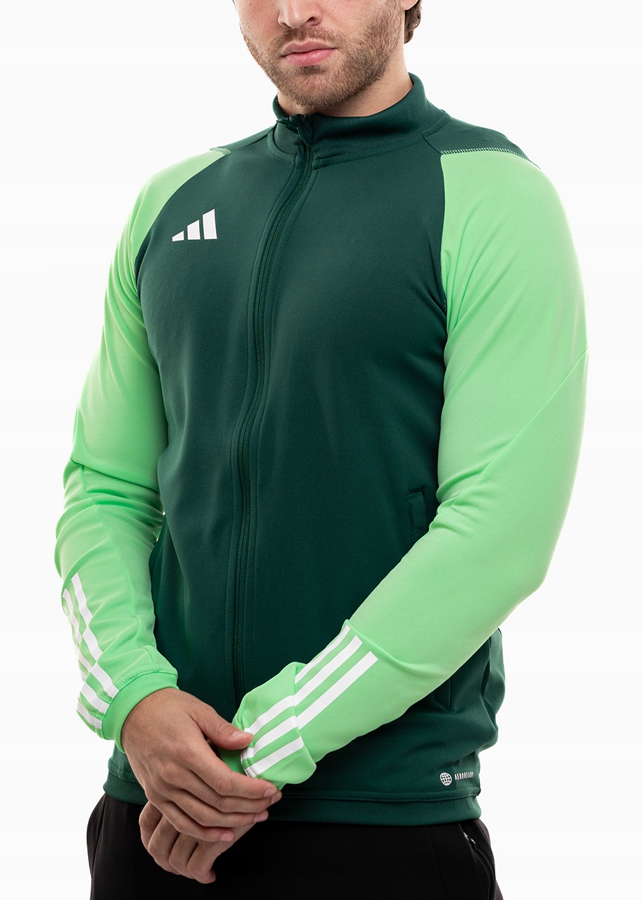 Pánská Mikina adidas Tiro 23 rozepínací, sportovní, tréninková, Bez Kapuce vel. L