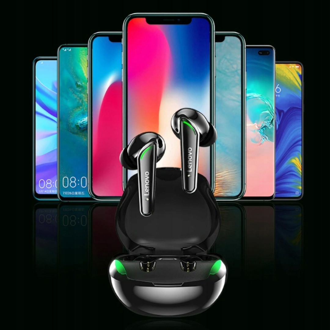 Słuchawki Bezprzewodowe + POWERBANK MIKROFON Kod producenta SŁUCHAWKI LENOVO XT92 Do Biegania Grania