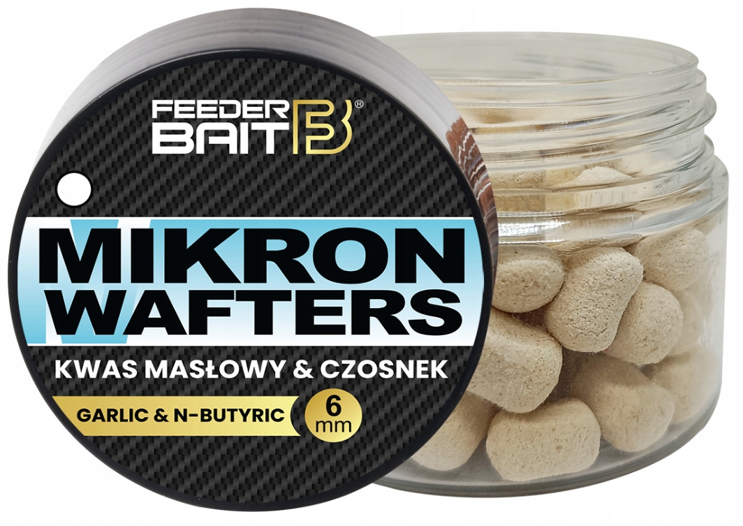 Feeder Bait Mikron Wafters Kwas Masłowy& Czosnek 6mm 25ml