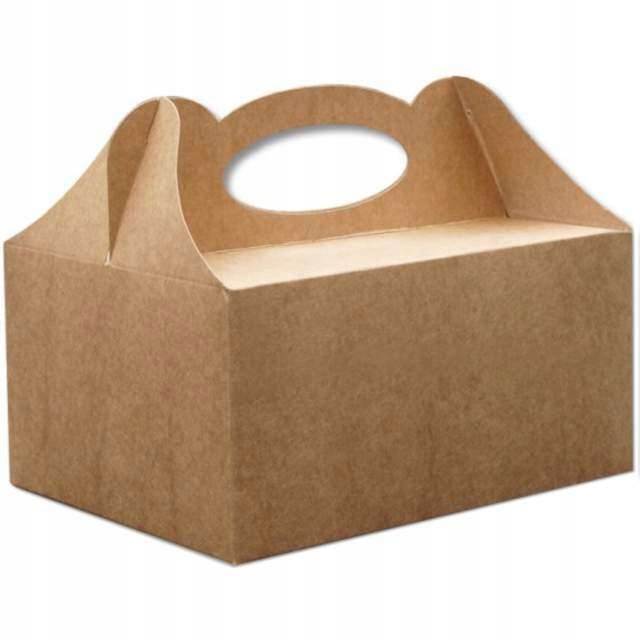 

eco Pudełka na ciasto weselne Kraft podziękowanie