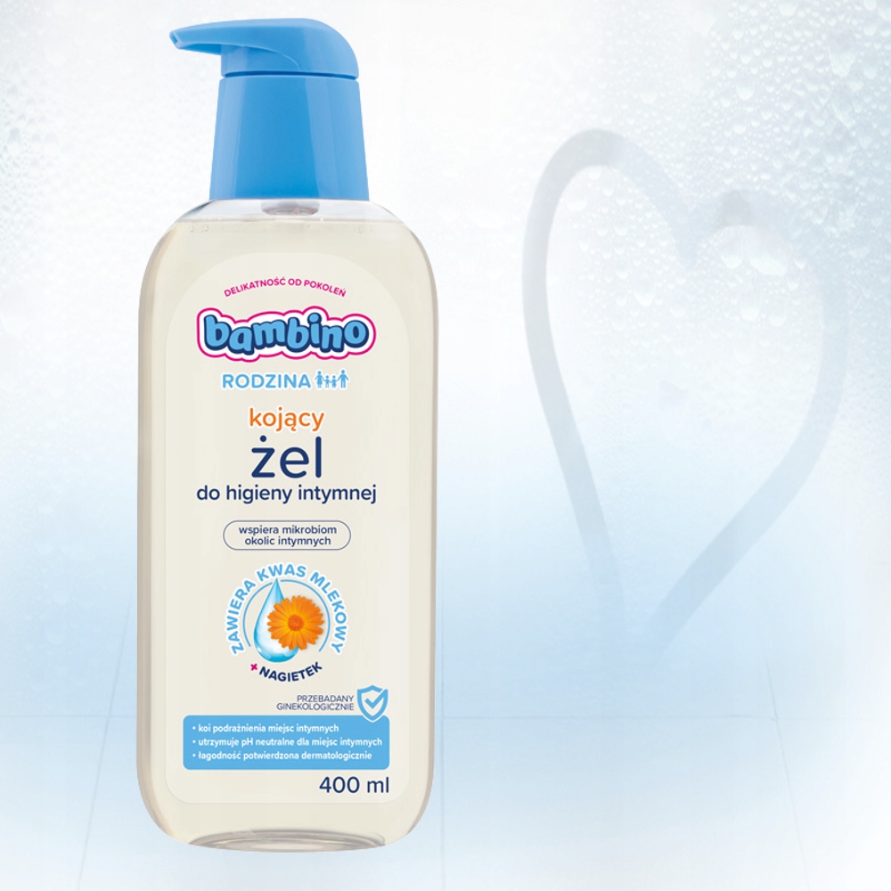 Kojący żel do higieny intymnej BAMBINO RODZINA Stan opakowania oryginalne