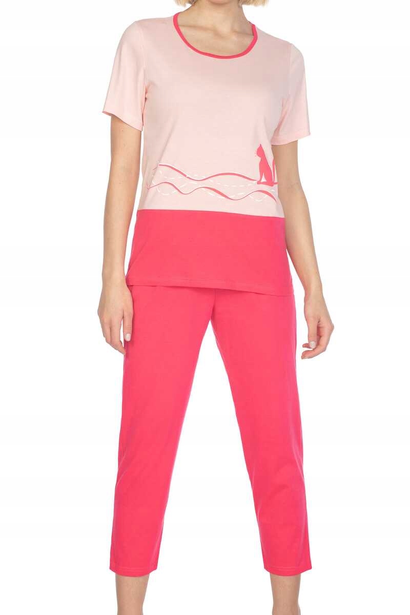 Regina Pyžamo 663 růžové plus 2XL