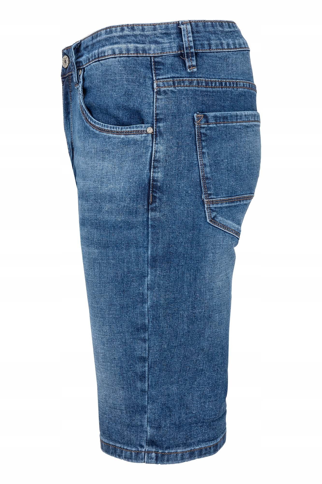 SPODENKI MĘSKIE KRÓTKIE JEANSY SZORTY BLUE: 38 Model LZ-9207