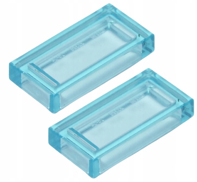 

Lego Płytka Pł. 1x2 Trans J Niebieska 3069/6251295