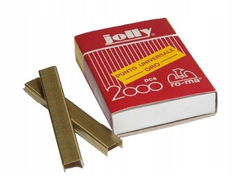 Euroflora Zszywki Jolly do Zszywacza Primula - 6 Precyzyjnie Wykonane