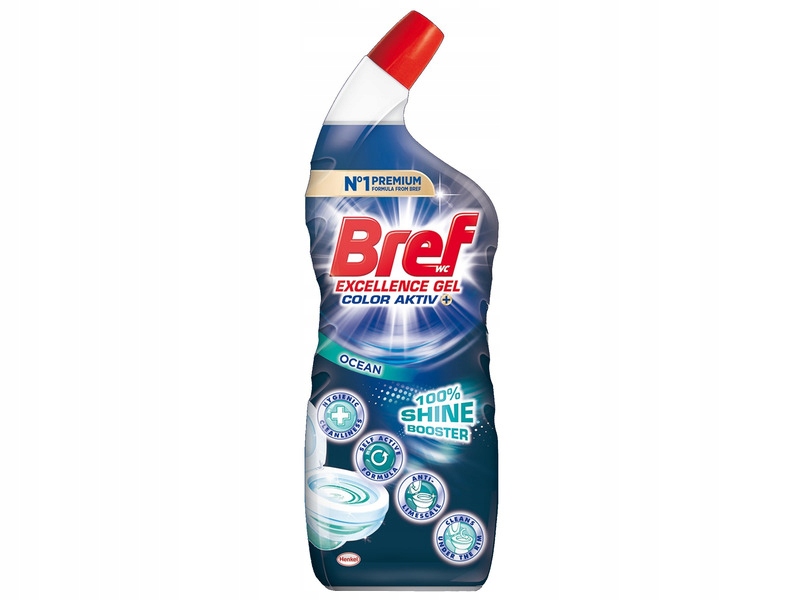 

Żel do czyszczenia toalety Bref Color Aktiv 700 ml