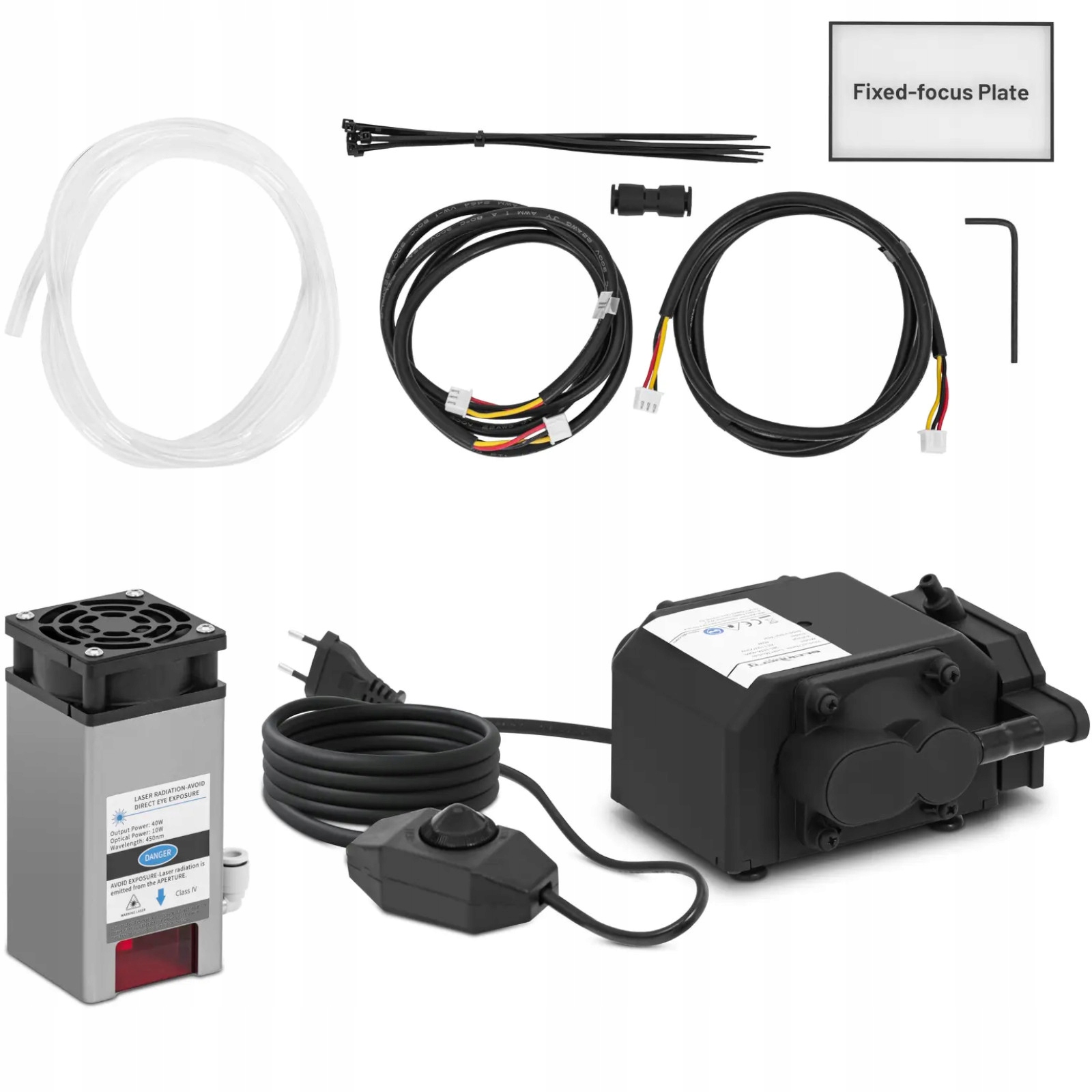 Laserový Modul, Laserová Hlava Pre Gravírovanie Cnc Plotra 10W Na Rezanie