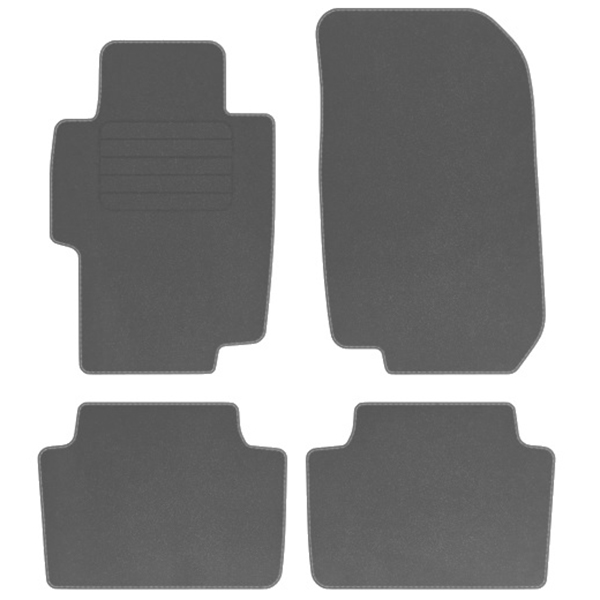 Honda Accord VII 02-08 velurové koberce Comf Šedé
