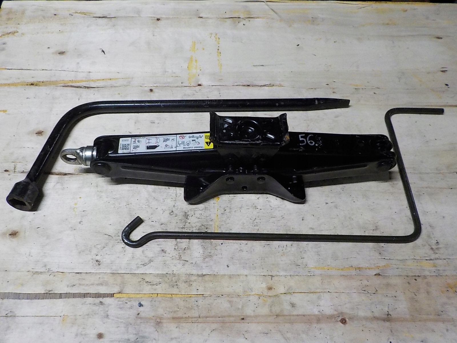 FORD TRANSIT CUSTOM PODNOŚNIK LEWAREK KLUCZ DO KÓŁ