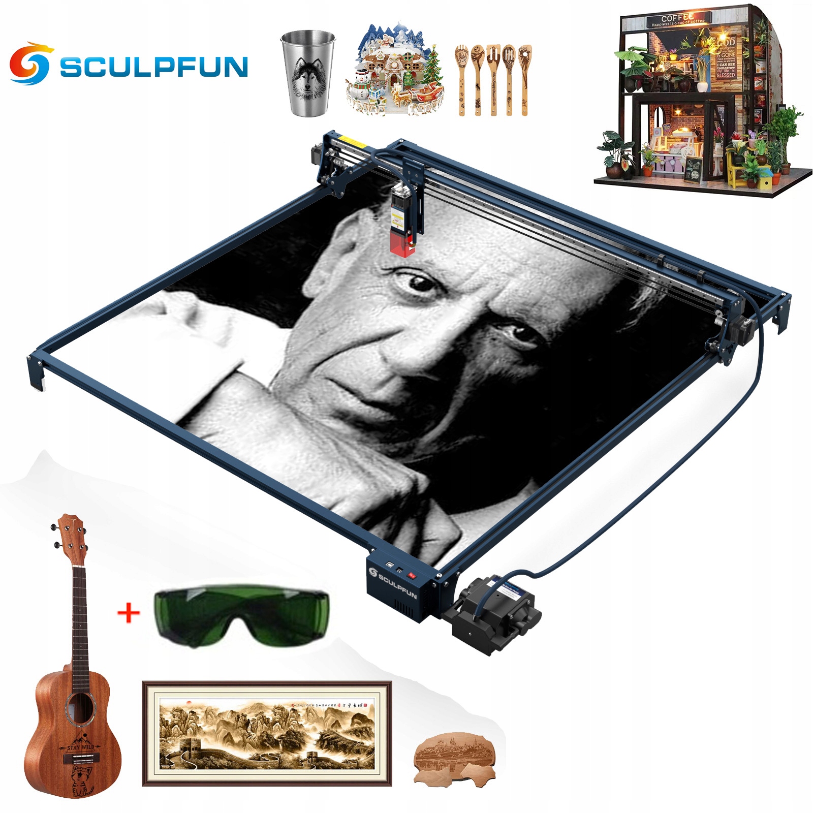 Maszyna do grawerowania S30 Ultra 600*600mm 11W