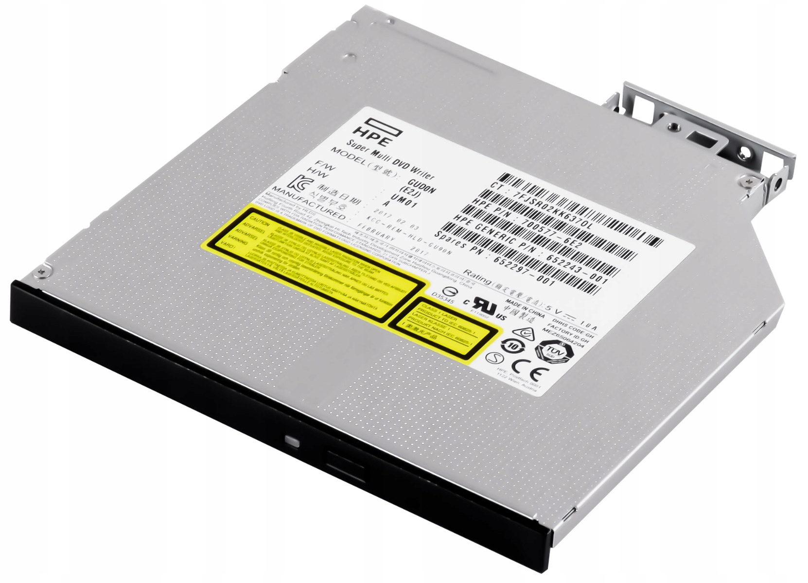 Hp 652297-001 Dvd-rw 8x Slim Sata 700577-6E2 GUD0N