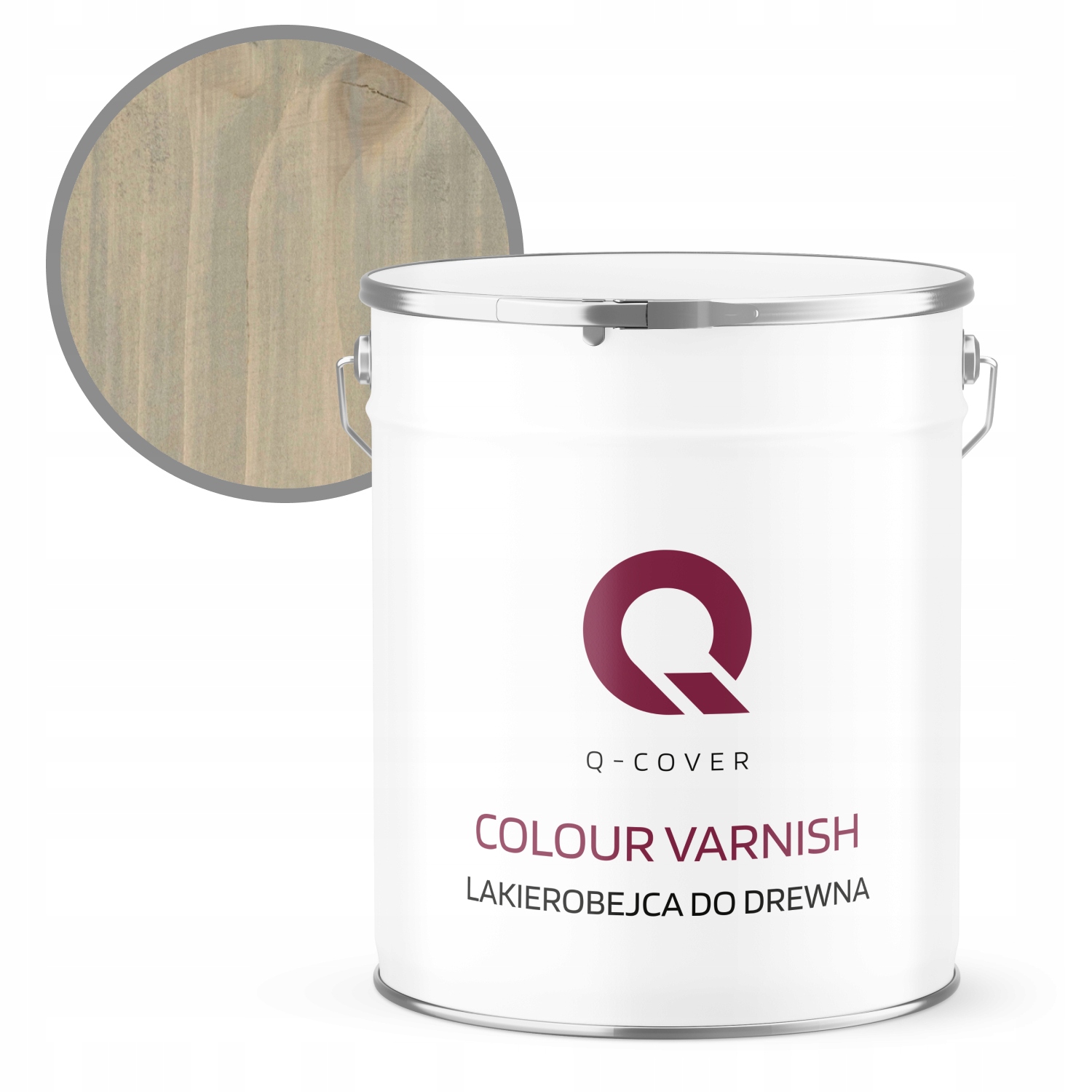 Lakovač Na Dřevo Rychleschnoucí 5 L Šedý Světlý Satén Výkonný 3V1 Uv