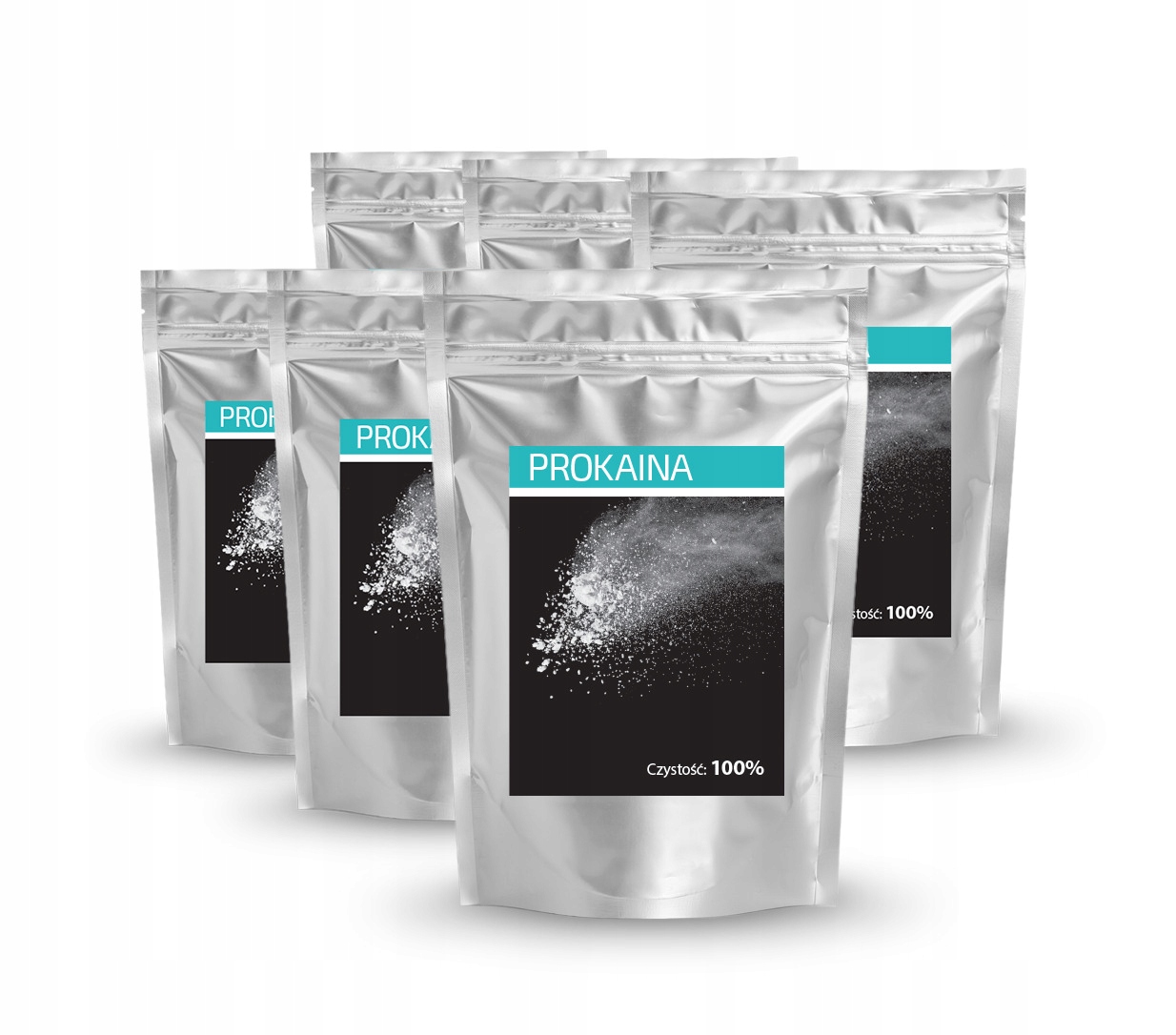 Prokaina Chlorowodorek Prokainy 1000g biały proszek 100% 1kg