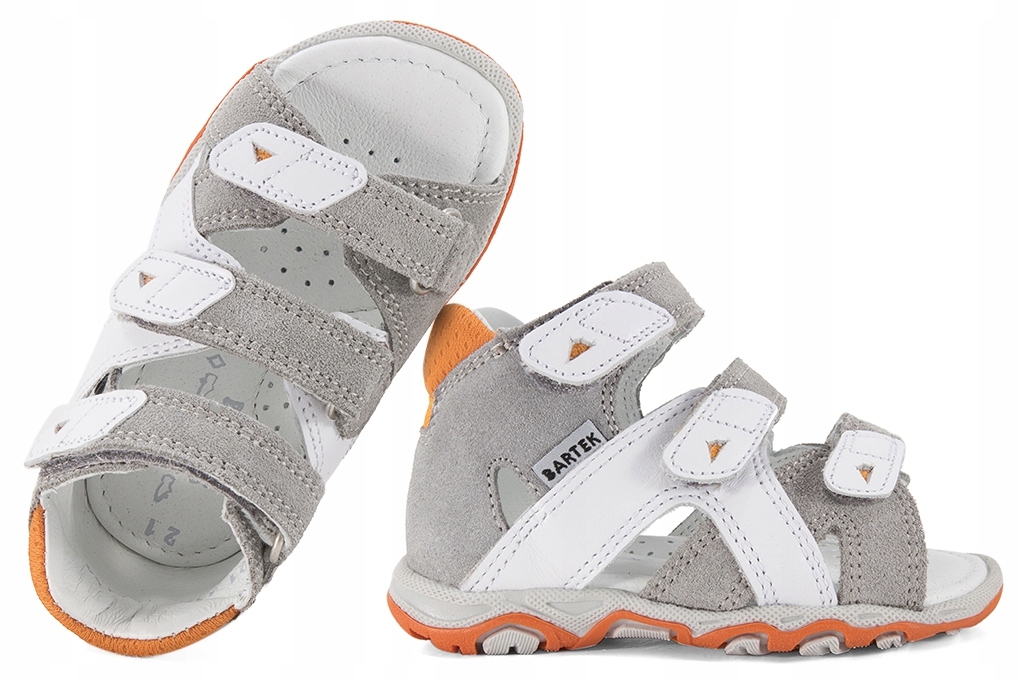 

Bartek 11708 Sandałki Chłopięce Sandały szare 25