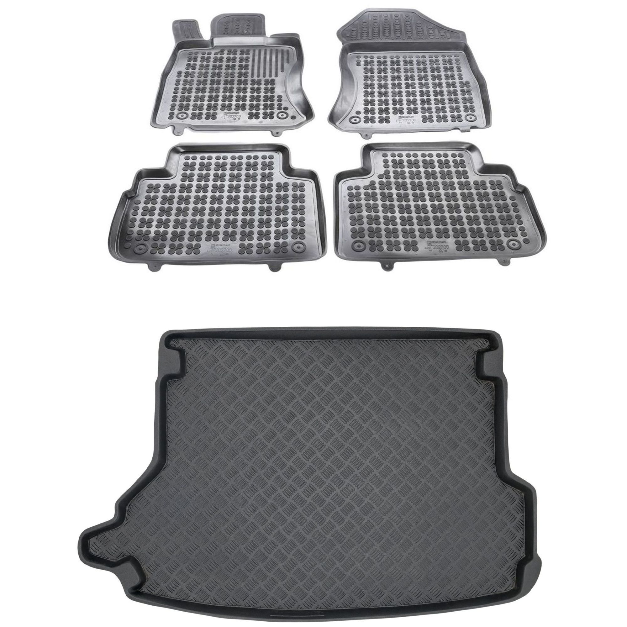 Sada koberčekov a protišmykovej podložky Subaru Forester V od roku 2018