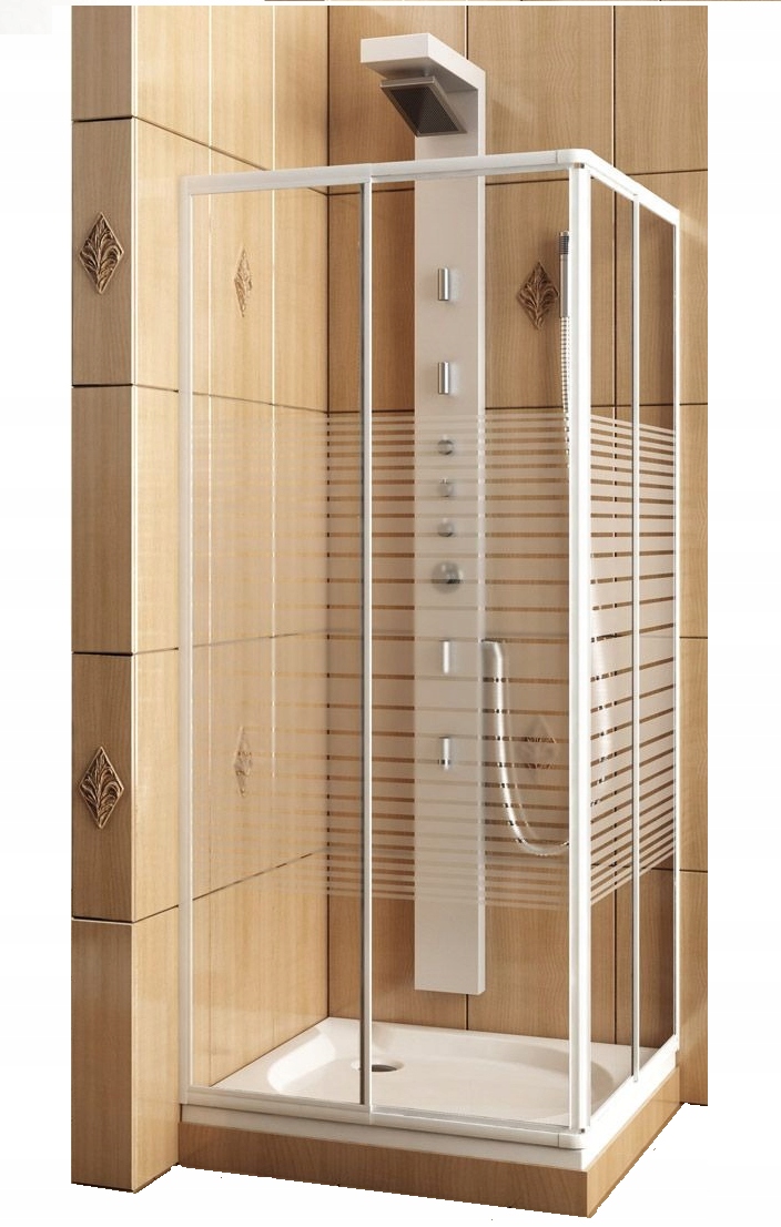 

Kabina Prysznicowa Aquaform 85 x 85 Biała Pasy
