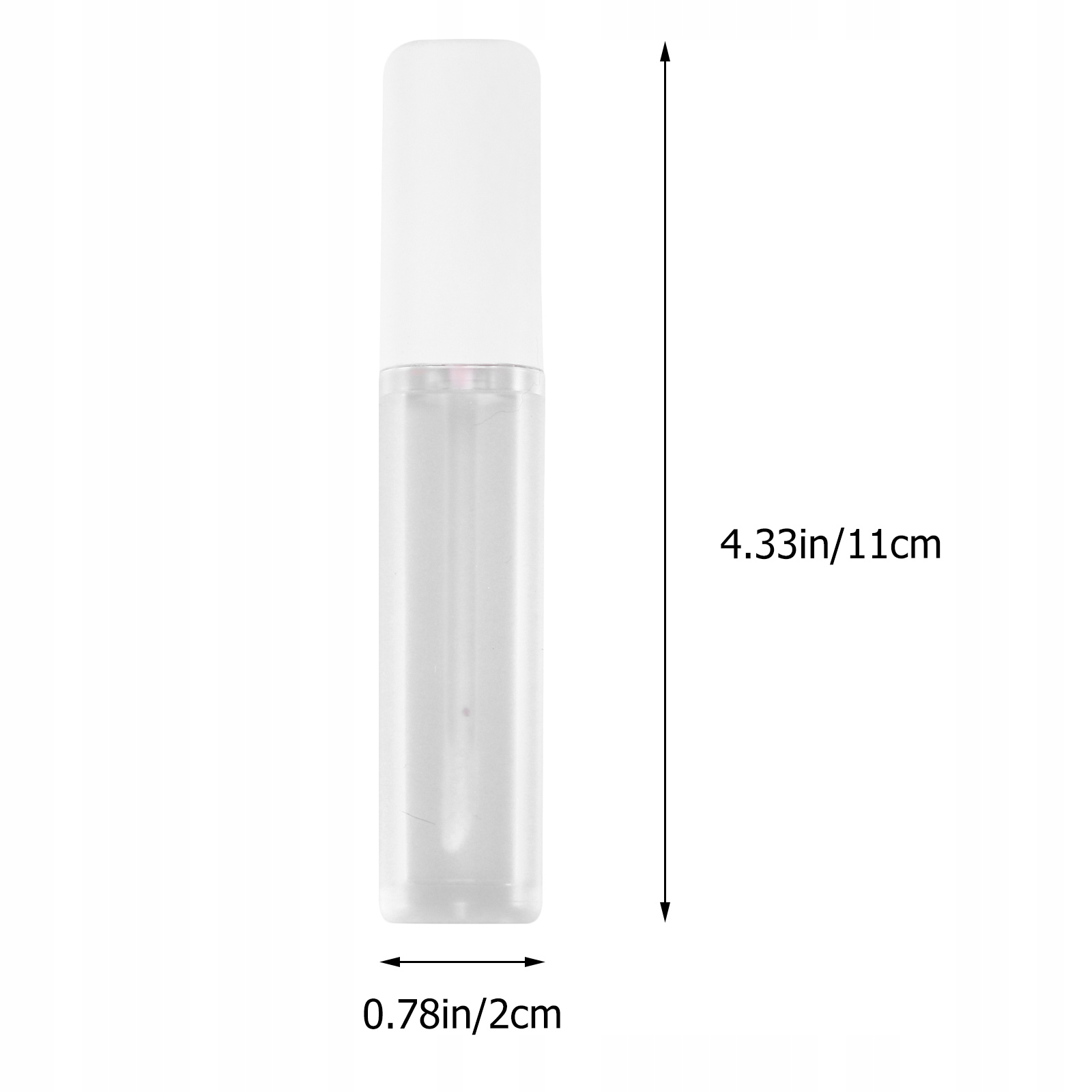 6ML błyszczyk do ust, pusta butelka, balsam w tubkach z połyskiem Rodzaj inny